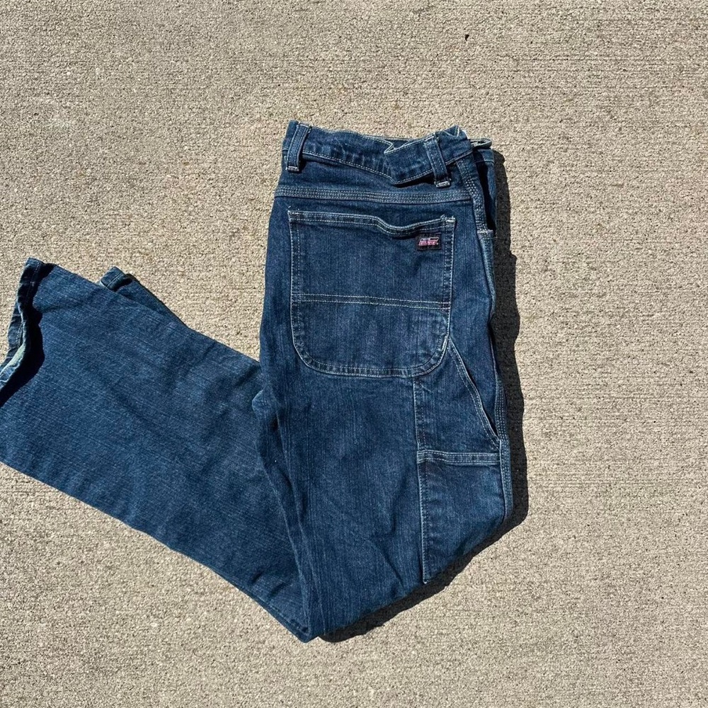 Dickies Men's Blue and Navy Jeans